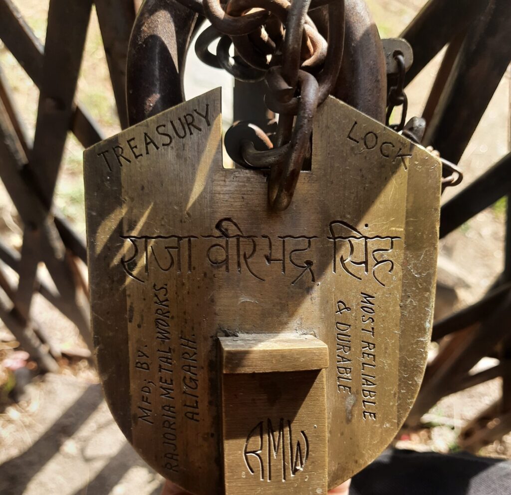 Treasury lock, Raja Vir Bhadra Singh Padam Palace Rampur