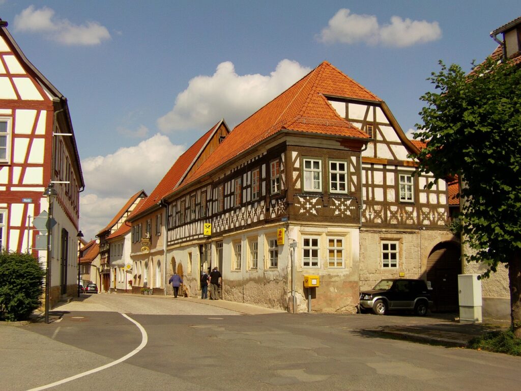 Wooden frames vernacular architecture