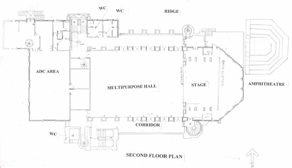 Gaiety Theater- Second Floor Plan