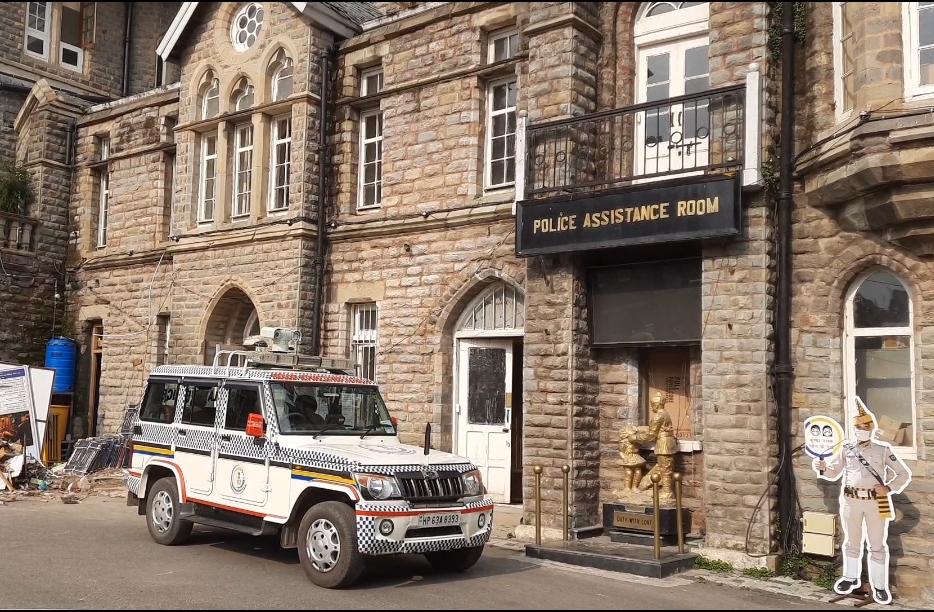 Police reporting room at Gaiety Heritage building