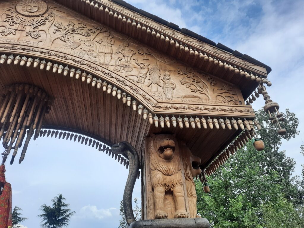 Entry gate at chindi temple