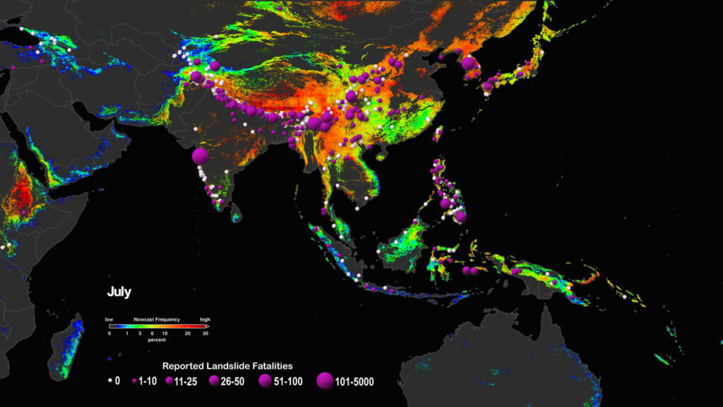 NASA Landslide hazard assessment