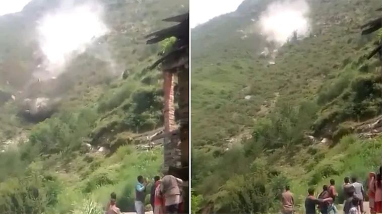 Landslide 2021 Chamba, Himachal Pradesh