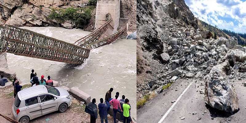 Landslide 2021 Kinnaur-Sangla, Himachal Pradesh