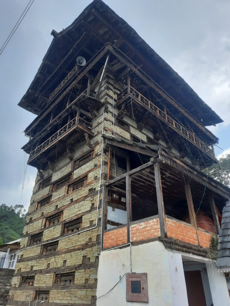 Pangna fort/Mahamaya temple, Mandi