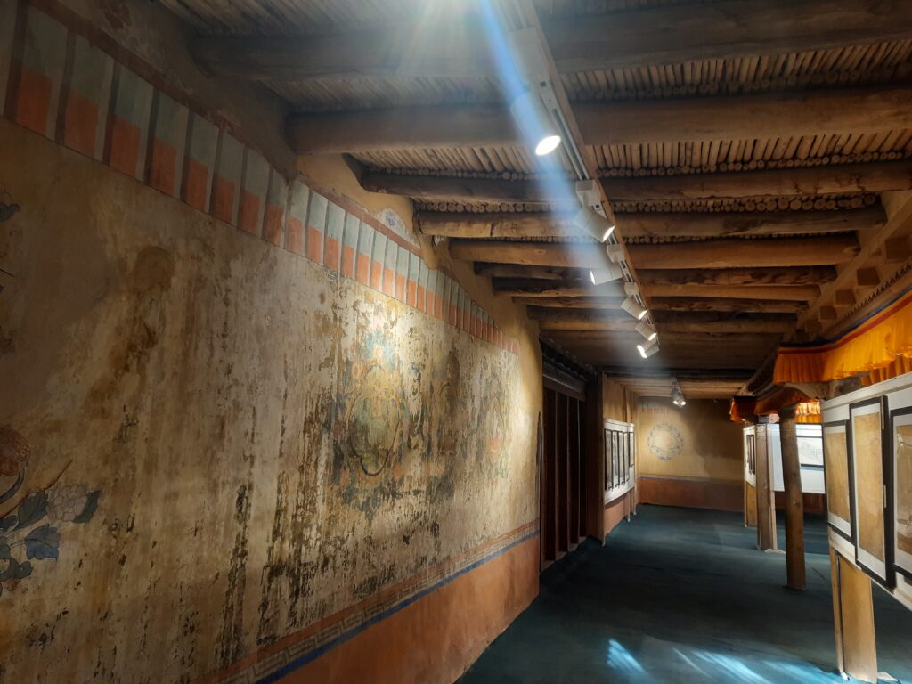 Interiors of Leh Palace, Ladakh