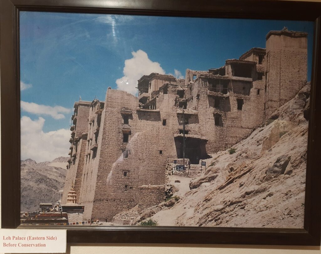 Conservation and renovation of Leh Palace by ASI