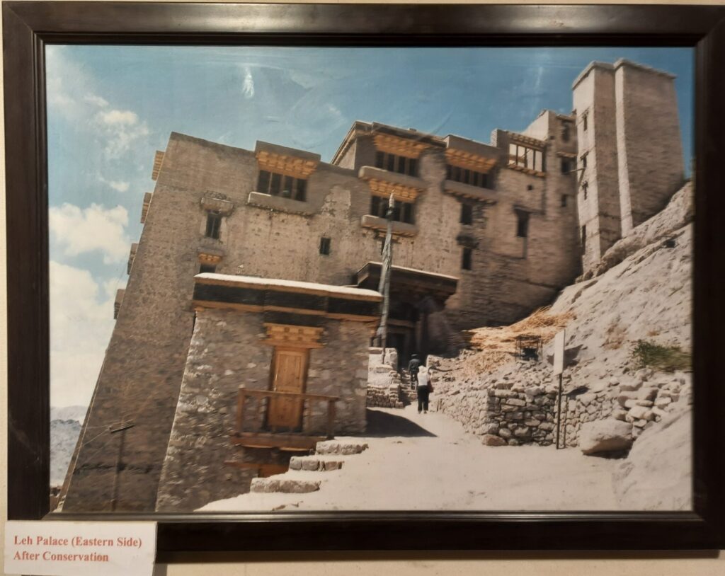 Conservation and renovation of Leh Palace by ASI
