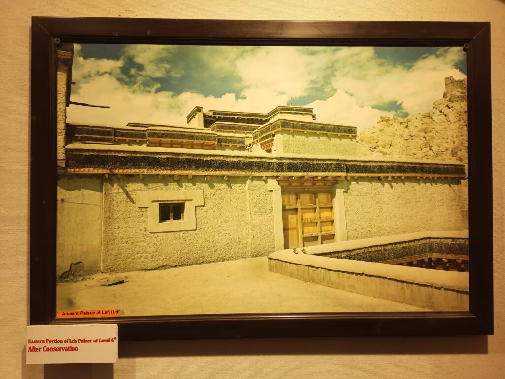 Conservation and renovation of Leh Palace by ASI