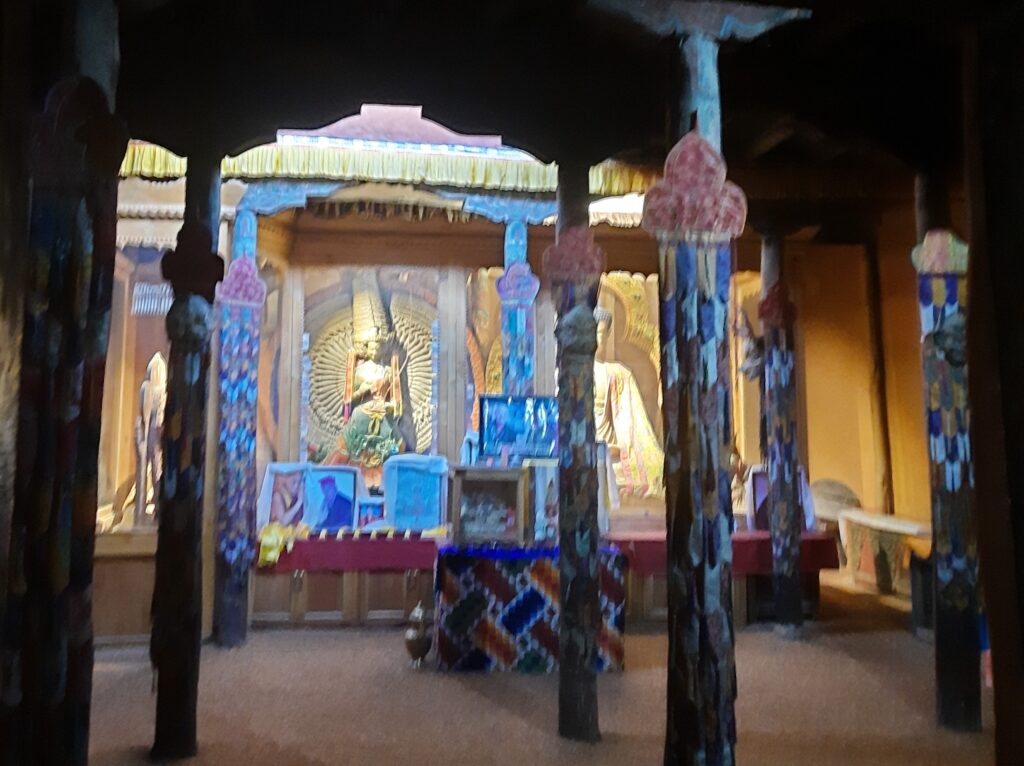 Royal shrine at Leh palace