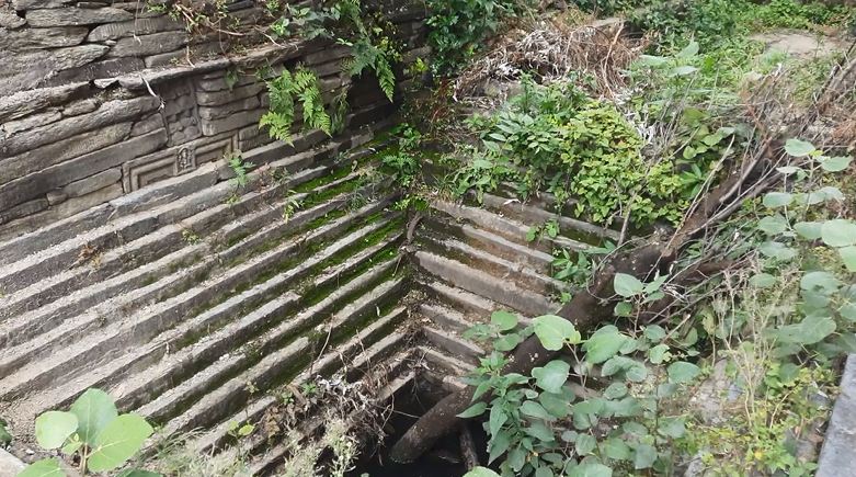 Step well in Pangna Fort