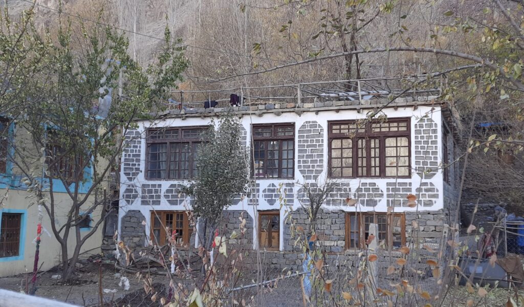 Architecture of Balti House, Turtuk village in Nubra vallley
