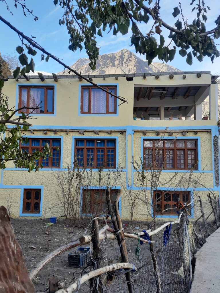 Mud & Adobe construction in Turtuk village- Nubra valley