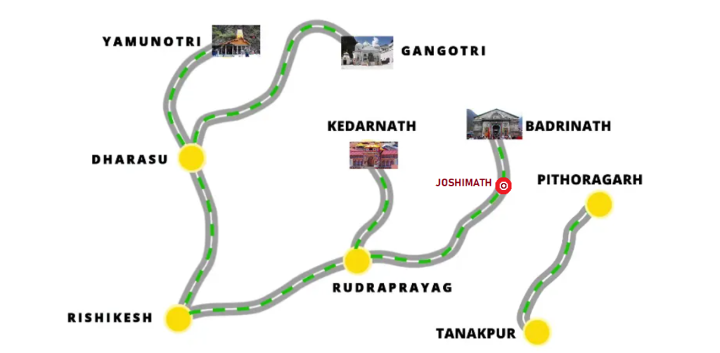 Joshimath- Road widening Rudraprayag to Badrinath