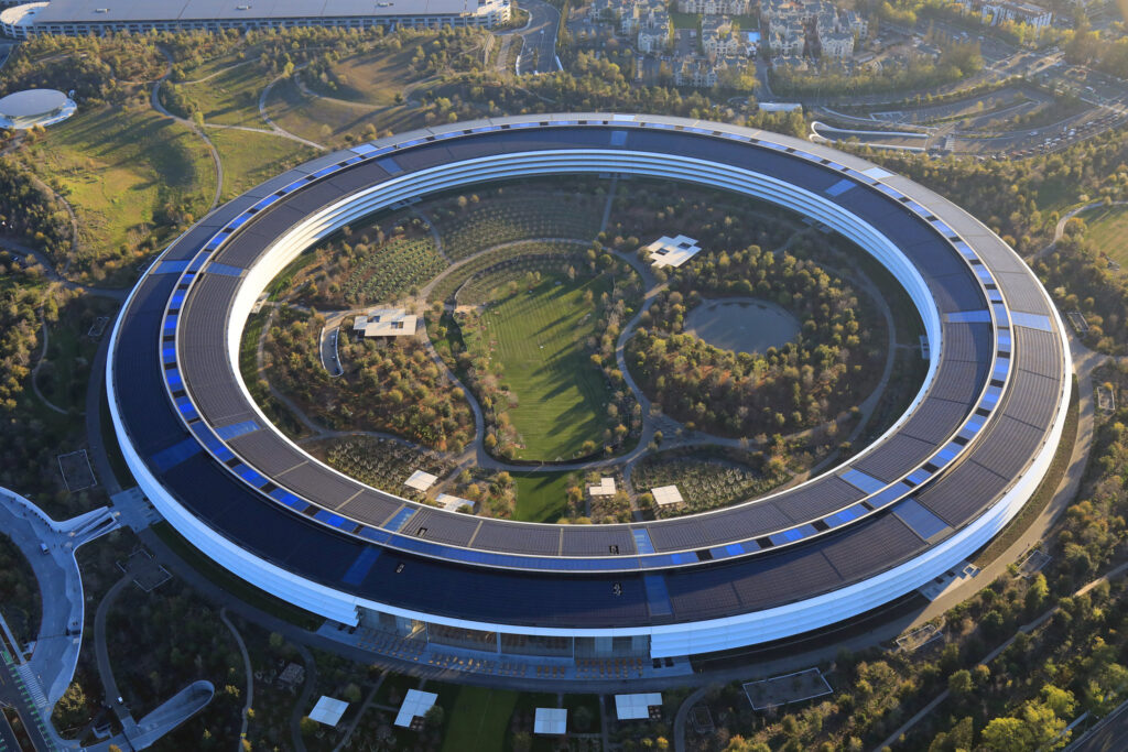 Apple park, california USA -Biophilic Design