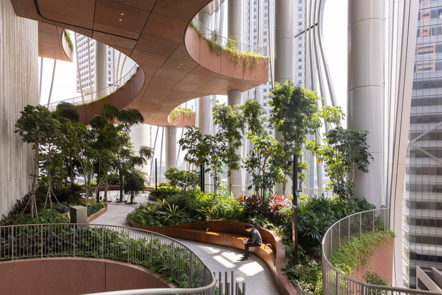 Biophilic Design in Singapore city