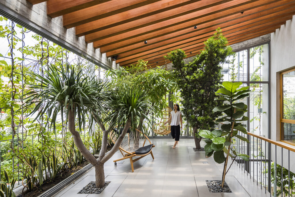 Interiors of Biophilic Design