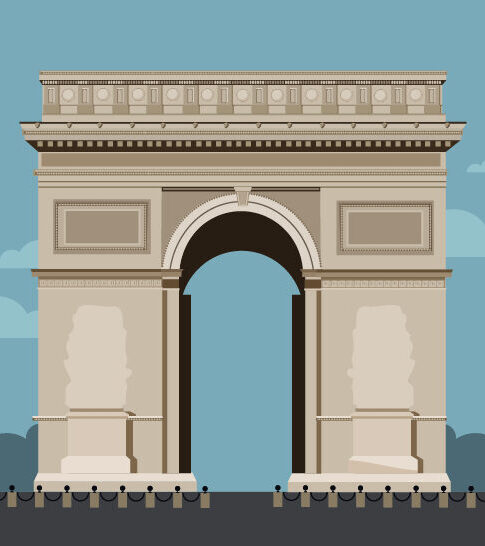 arc de triomphe, Paris- France