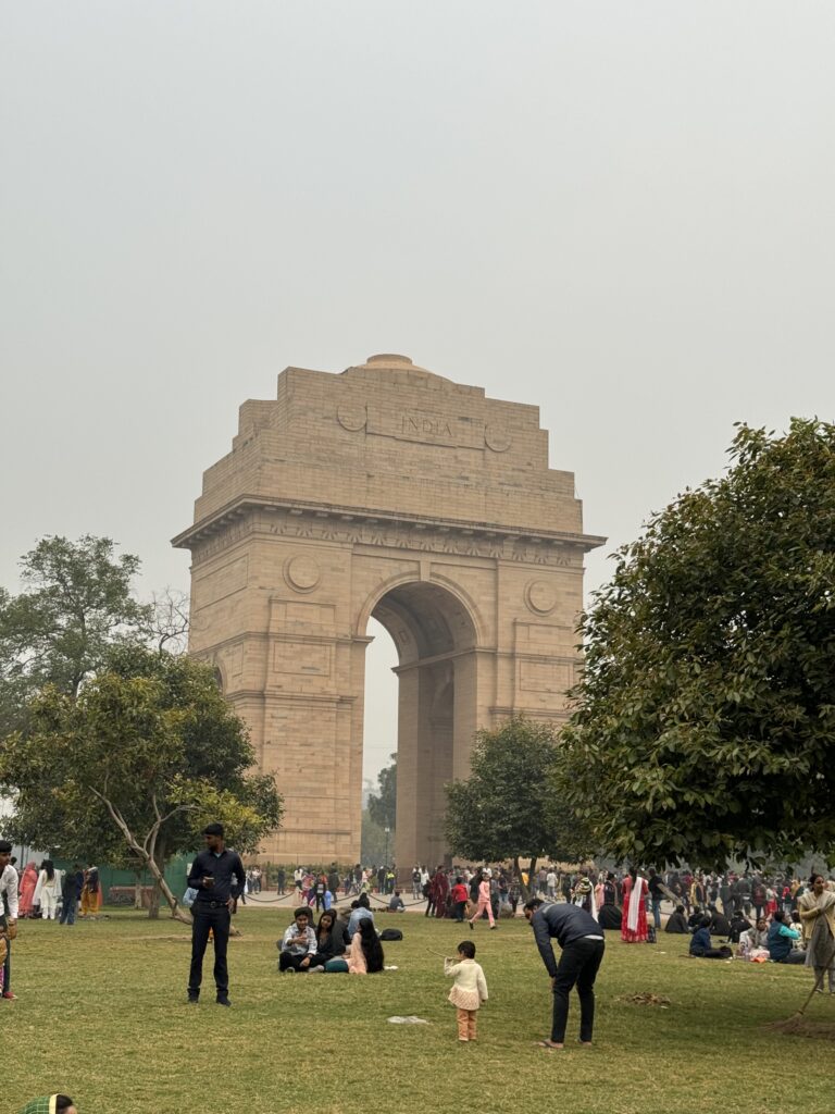 Landscaping around India Gate, New Delhi