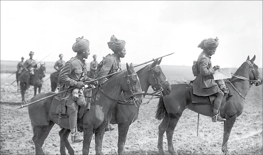 Indian Soldiers in WW1- India gate Delhi