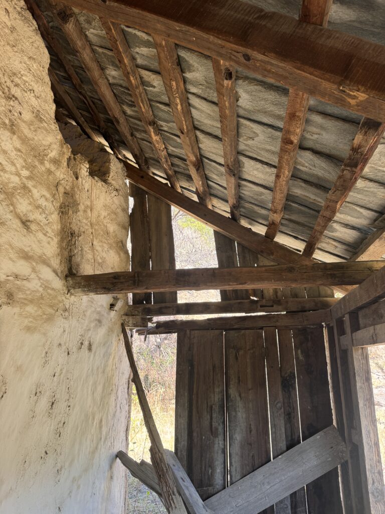 Forgotten traditional Himalayan home_slate roof