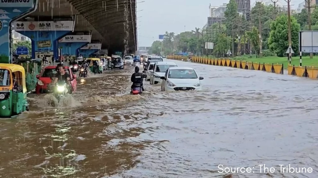 FLOODING & DRAINAGE CRISIS IN GURGAON